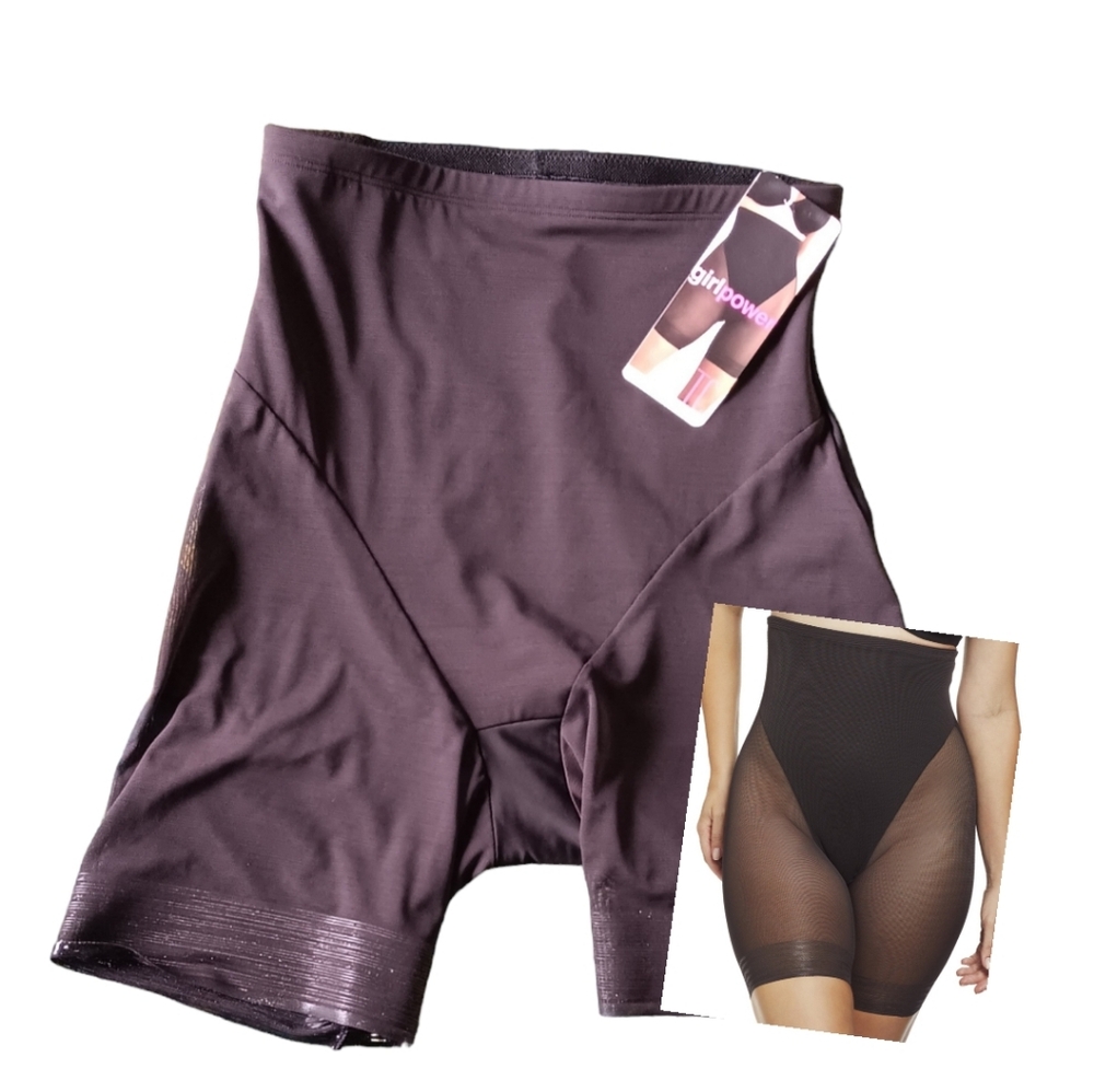 GIRL POWER HI WAIST THIGH SLIMMER by CUPID INTIMATES NWT